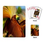 Birds Paradise Cendrawasih Playing Card Back