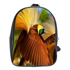 Birds Paradise Cendrawasih School Bag (large) by Mariart