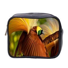 Birds Paradise Cendrawasih Mini Toiletries Bag 2-side by Mariart