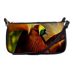 Birds Paradise Cendrawasih Shoulder Clutch Bags by Mariart