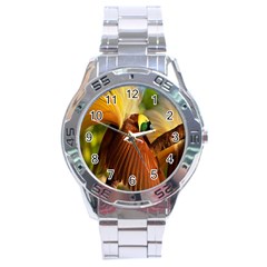 Birds Paradise Cendrawasih Stainless Steel Analogue Watch by Mariart