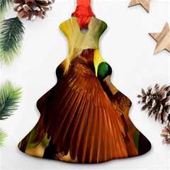 Birds Paradise Cendrawasih Christmas Tree Ornament (two Sides) by Mariart