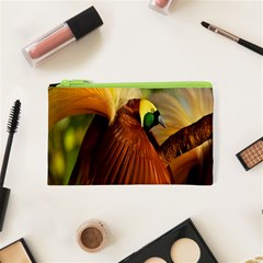 Birds Paradise Cendrawasih Cosmetic Bag (xs) by Mariart