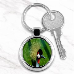 Bird Hairstyle Animals Sexy Beauty Key Chains (round)  by Mariart