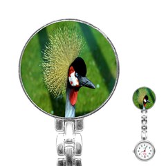 Bird Hairstyle Animals Sexy Beauty Stainless Steel Nurses Watch