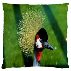 Bird Hairstyle Animals Sexy Beauty Large Flano Cushion Case (one Side) by Mariart