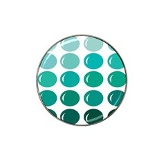 Bubbel Balloon Shades Teal Hat Clip Ball Marker