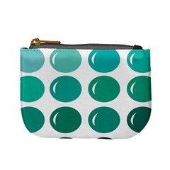 Bubbel Balloon Shades Teal Mini Coin Purses by Mariart