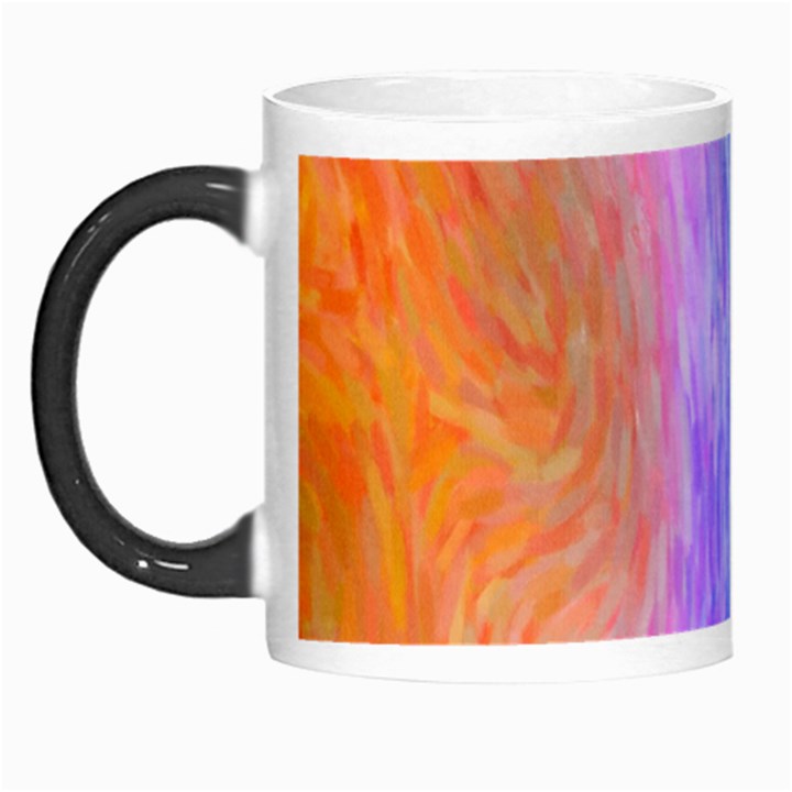 Aurora Rainbow Orange Pink Purple Blue Green Colorfull Morph Mugs