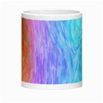 Aurora Rainbow Orange Pink Purple Blue Green Colorfull Morph Mugs Center