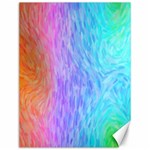 Aurora Rainbow Orange Pink Purple Blue Green Colorfull Canvas 12  x 16   11.86 x15.41  Canvas - 1