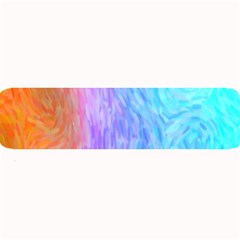 Aurora Rainbow Orange Pink Purple Blue Green Colorfull Large Bar Mats