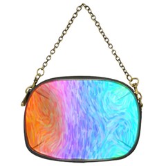 Aurora Rainbow Orange Pink Purple Blue Green Colorfull Chain Purses (one Side)  by Mariart