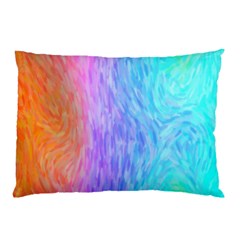 Aurora Rainbow Orange Pink Purple Blue Green Colorfull Pillow Case