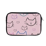 Cat Pattern Face Smile Cute Animals Beauty Apple MacBook Pro 13  Zipper Case Front