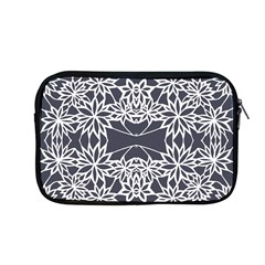 Blue White Lace Flower Floral Star Apple Macbook Pro 13  Zipper Case