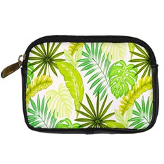 Amazon Forest Natural Green Yellow Leaf Digital Camera Cases by Mariart