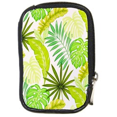 Amazon Forest Natural Green Yellow Leaf Compact Camera Cases by Mariart