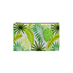 Amazon Forest Natural Green Yellow Leaf Cosmetic Bag (small)  by Mariart