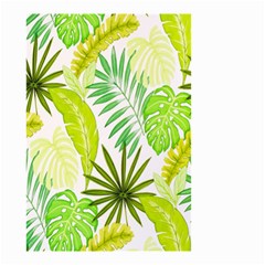 Amazon Forest Natural Green Yellow Leaf Small Garden Flag (two Sides)