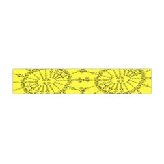 Yellow Flower Floral Circle Sexy Flano Scarf (mini) by Mariart