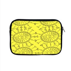 Yellow Flower Floral Circle Sexy Apple Macbook Pro 15  Zipper Case