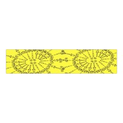 Yellow Flower Floral Circle Sexy Velvet Scrunchie by Mariart