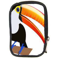 Cute Toucan Bird Cartoon Fly Compact Camera Cases