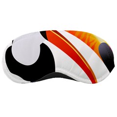 Cute Toucan Bird Cartoon Fly Sleeping Masks by Mariart