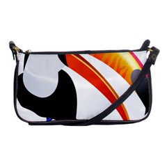 Cute Toucan Bird Cartoon Fly Shoulder Clutch Bags