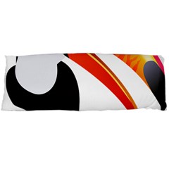 Cute Toucan Bird Cartoon Fly Body Pillow Case (dakimakura) by Mariart