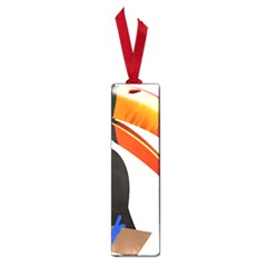 Cute Toucan Bird Cartoon Fly Small Book Marks by Mariart