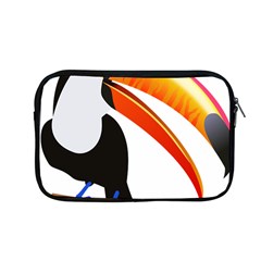 Cute Toucan Bird Cartoon Fly Apple Macbook Pro 13  Zipper Case