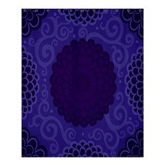 Flower Floral Sunflower Blue Purple Leaf Wave Chevron Beauty Sexy Shower Curtain 60  X 72  (medium) 