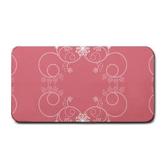 Flower Floral Leaf Pink Star Sunflower Medium Bar Mats by Mariart