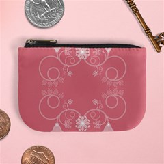 Flower Floral Leaf Pink Star Sunflower Mini Coin Purses