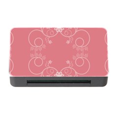 Flower Floral Leaf Pink Star Sunflower Memory Card Reader With Cf