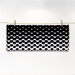 Gradient Circle Round Black Polka Cosmetic Storage Cases