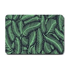 Coconut Leaves Summer Green Small Doormat 