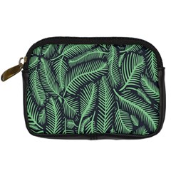 Coconut Leaves Summer Green Digital Camera Cases by Mariart