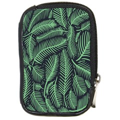 Coconut Leaves Summer Green Compact Camera Cases