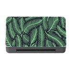 Coconut Leaves Summer Green Memory Card Reader with CF Front