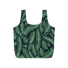 Coconut Leaves Summer Green Full Print Recycle Bags (s)  by Mariart