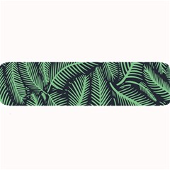 Coconut Leaves Summer Green Large Bar Mats