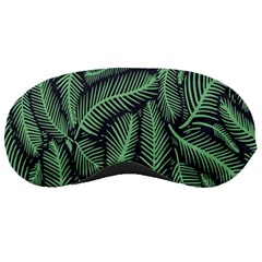 Coconut Leaves Summer Green Sleeping Masks by Mariart