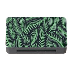 Coconut Leaves Summer Green Memory Card Reader With Cf