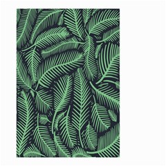 Coconut Leaves Summer Green Small Garden Flag (two Sides) by Mariart