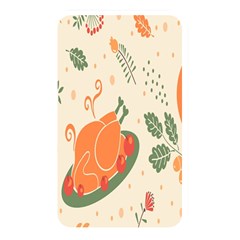 Happy Thanksgiving Chicken Bird Flower Floral Pumpkin Sunflower Memory Card Reader