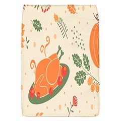 Happy Thanksgiving Chicken Bird Flower Floral Pumpkin Sunflower Flap Covers (s)  by Mariart