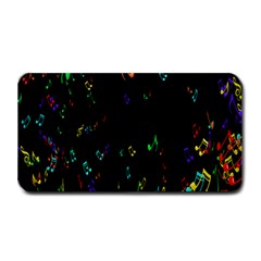 Colorful Music Notes Rainbow Medium Bar Mats